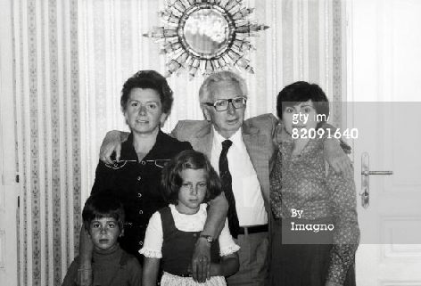 Frankl with second wife, daughter, and grandkids. (http://www.gettyimages.ie)